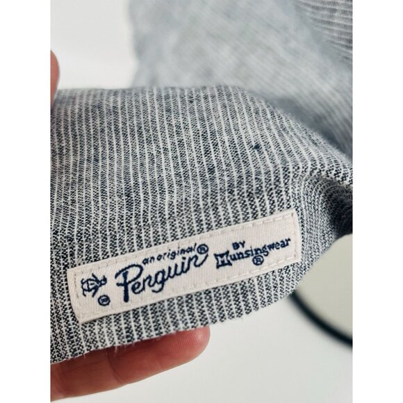 Men’s An Original Penguin Short Sleeve Button Up Shirt Size M Heritage Slim Fit - Picture 5 of 12